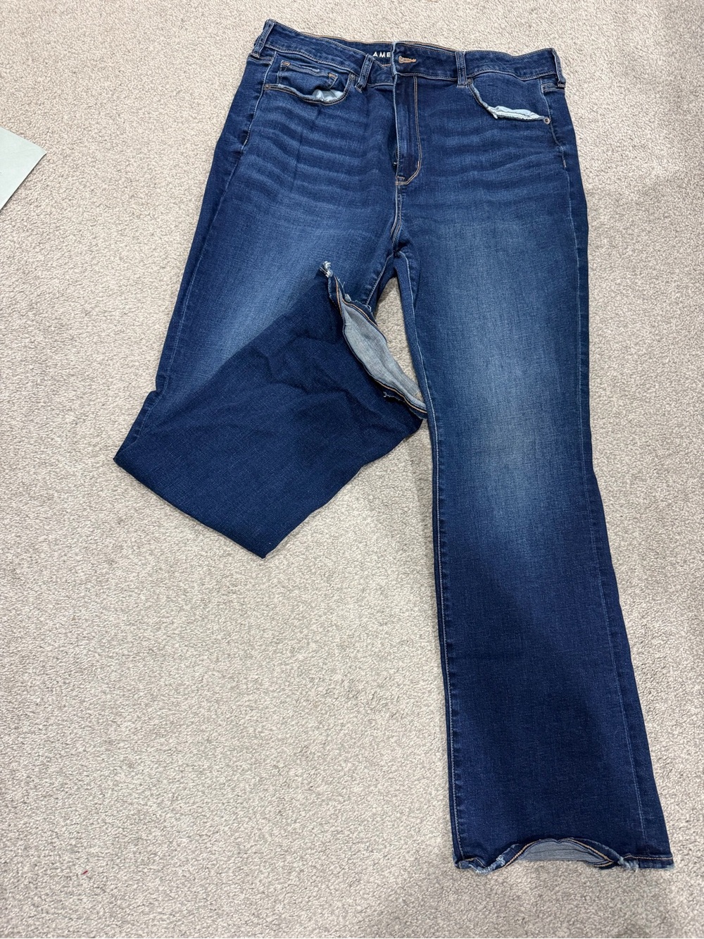 Classic Dark Blue Women's Jeans -